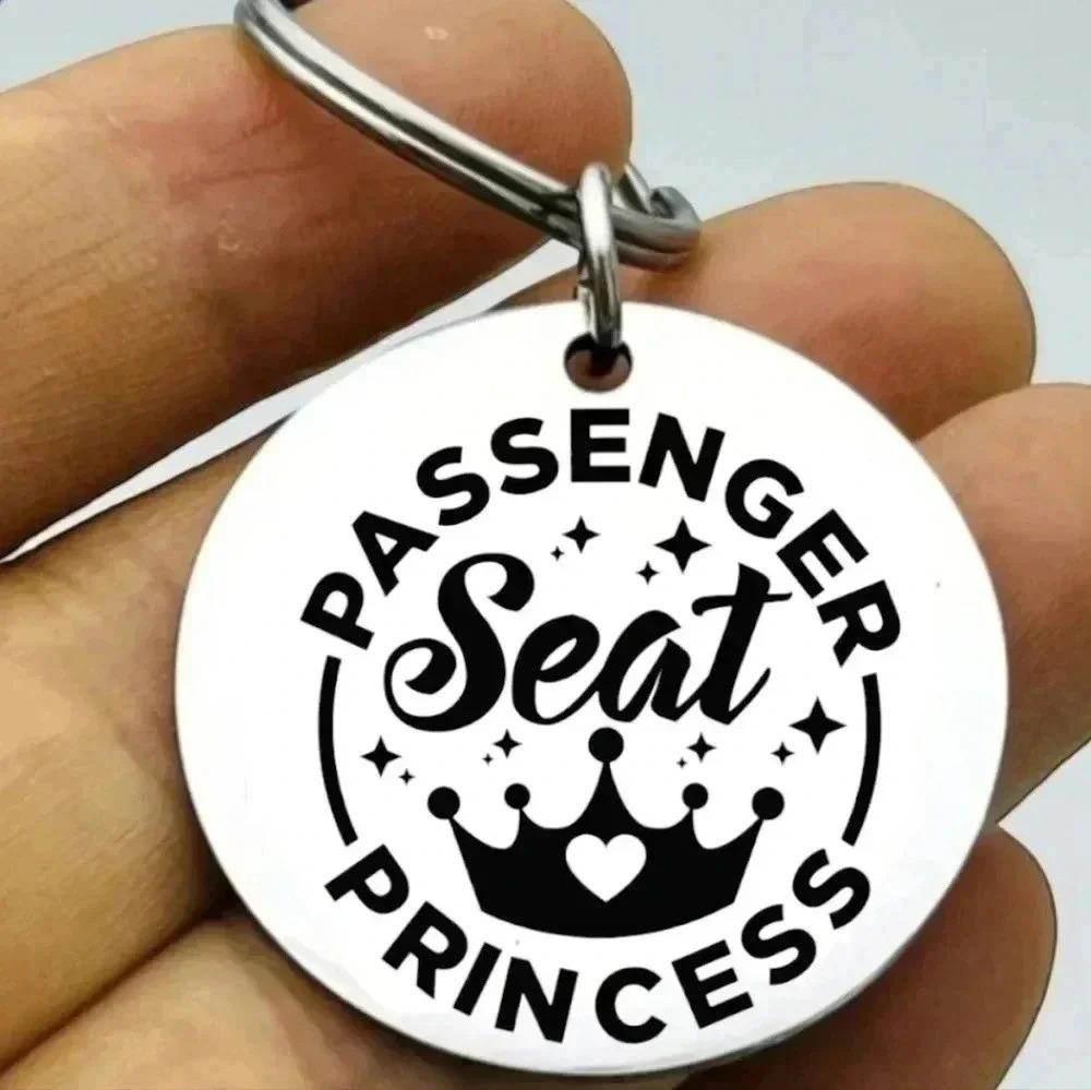 Passenger seat princess Hot Cute keychain